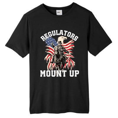 Regulators Funny 4th Of July Independence Day Eagle Tall Fusion ChromaSoft Performance T-Shirt