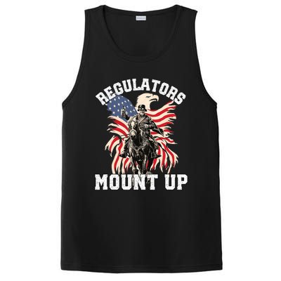 Regulators Funny 4th Of July Independence Day Eagle PosiCharge Competitor Tank