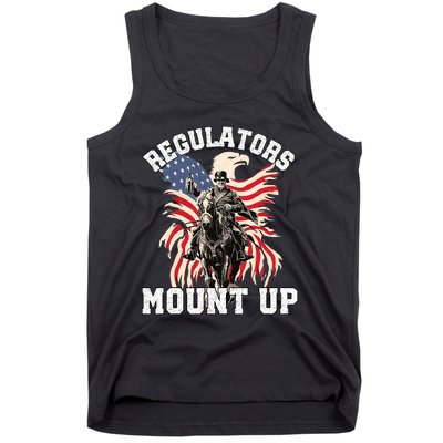 Regulators Funny 4th Of July Independence Day Eagle Tank Top