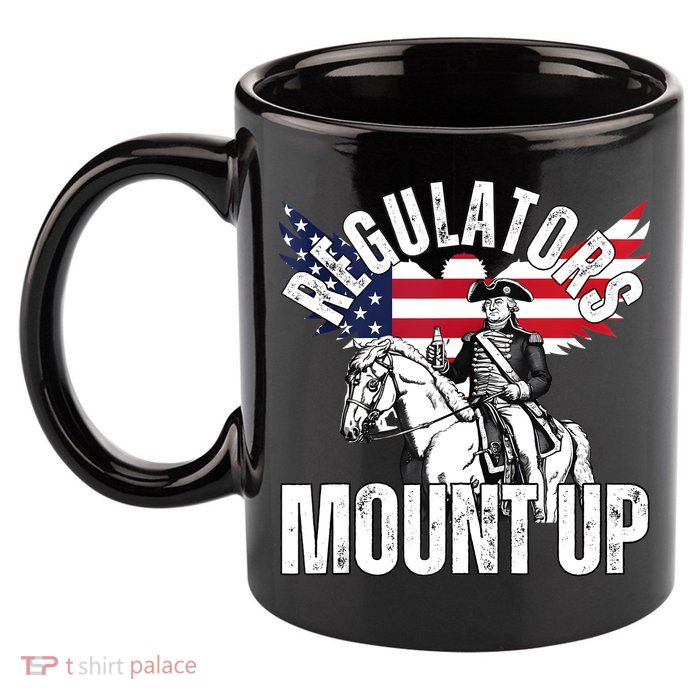 Regulators Funny 4th Of July Independence Day Eagle 11oz C Handle Ceramic Mug