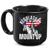 Regulators Funny 4th Of July Independence Day Eagle 15oz Campfire Ceramic Mug