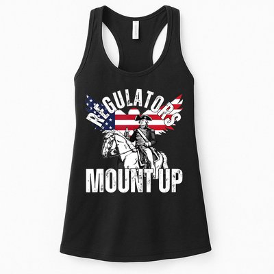 Regulators Funny 4th Of July Independence Day Eagle Womens Tank Top
