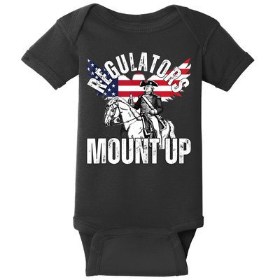 Regulators Funny 4th Of July Independence Day Eagle Baby Bodysuit