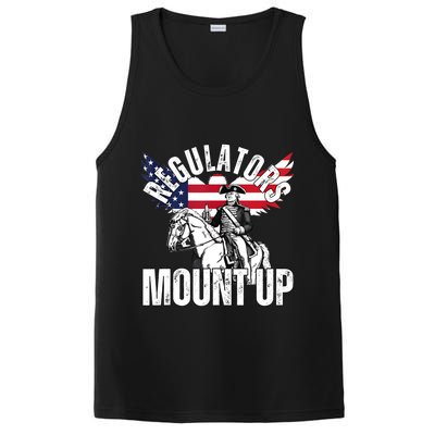 Regulators Funny 4th Of July Independence Day Eagle PosiCharge Competitor Tank