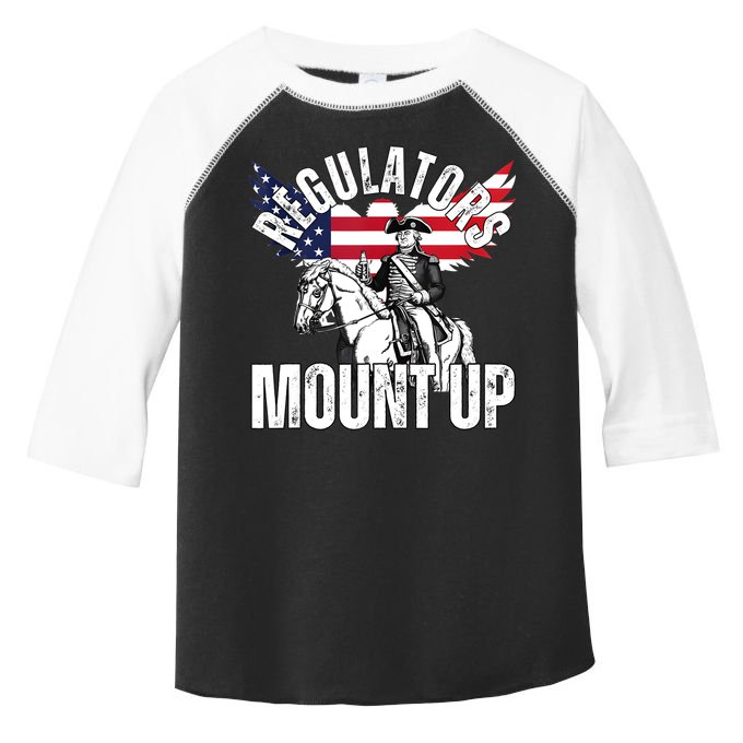 Regulators Funny 4th Of July Independence Day Eagle Toddler Fine Jersey T-Shirt