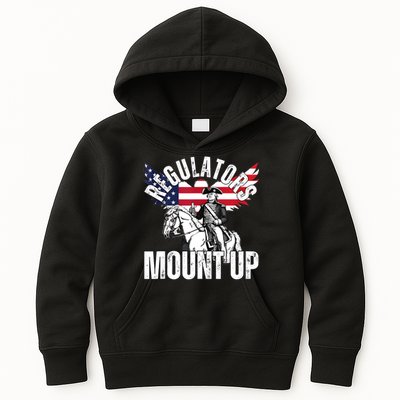 Regulators Funny 4th Of July Independence Day Eagle Kids Hoodie