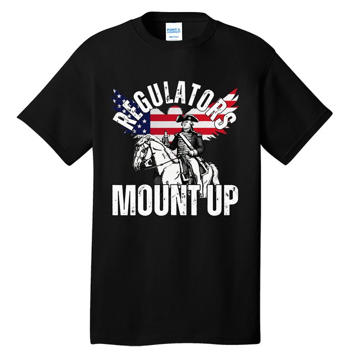 Regulators Funny 4th Of July Independence Day Eagle Tall T-Shirt