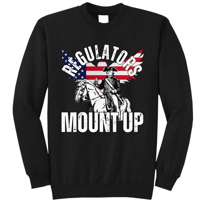 Regulators Funny 4th Of July Independence Day Eagle Tall Sweatshirt