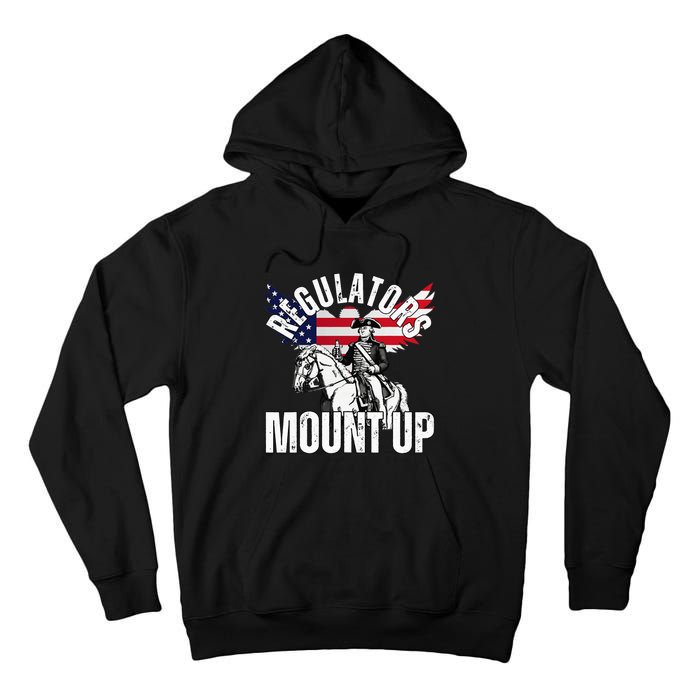 Regulators Funny 4th Of July Independence Day Eagle Tall Hoodie