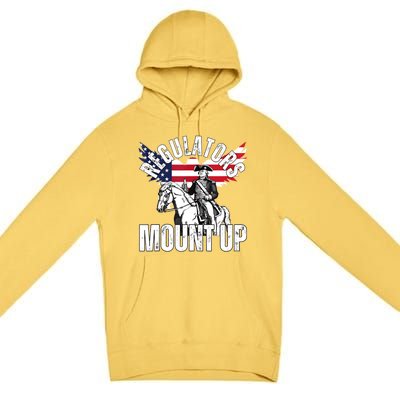 Regulators Funny 4th Of July Independence Day Eagle Premium Pullover Hoodie