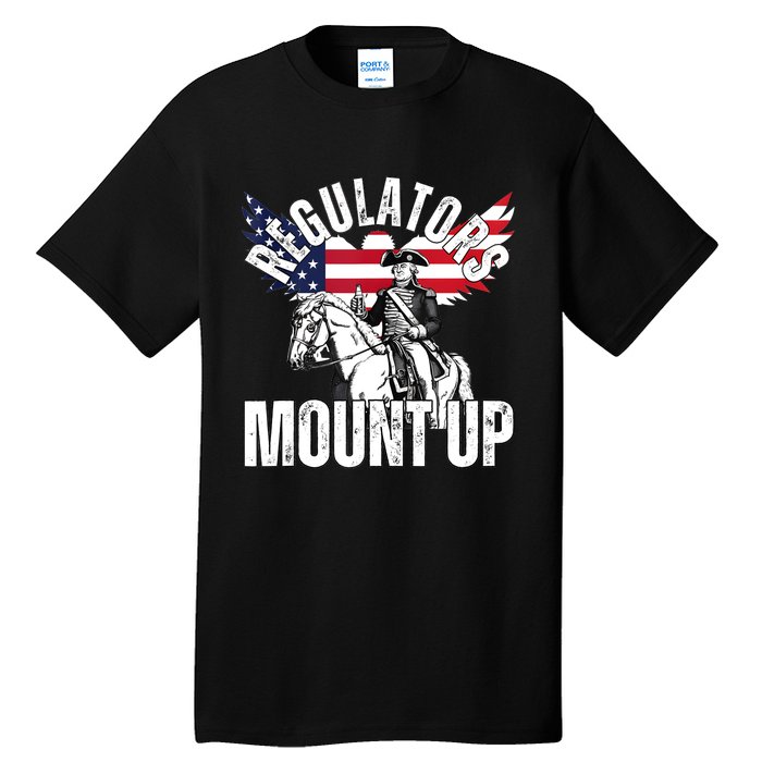 Regulators Funny 4th Of July Independence Day Eagle Tall T-Shirt