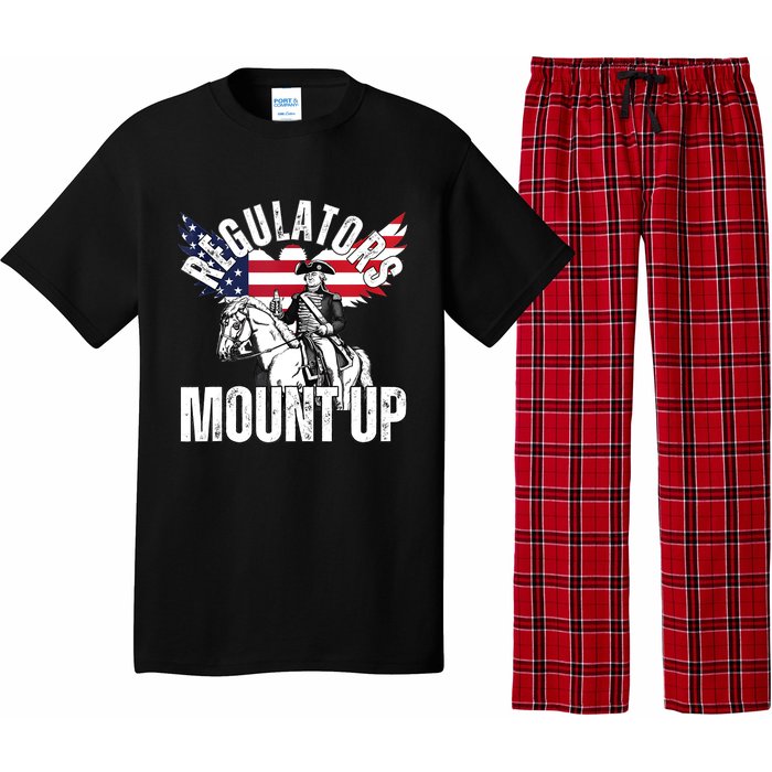 Regulators Funny 4th Of July Independence Day Eagle Pajama Set