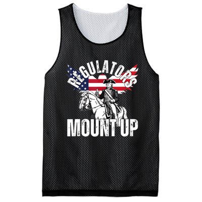 Regulators Funny 4th Of July Independence Day Eagle Mesh Reversible Basketball Jersey Tank