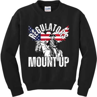 Regulators Funny 4th Of July Independence Day Eagle Kids Sweatshirt