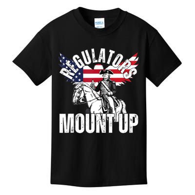 Regulators Funny 4th Of July Independence Day Eagle Kids T-Shirt