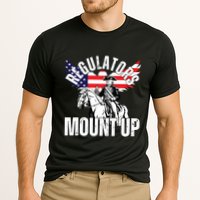 Regulators Funny 4th Of July Independence Day Eagle Cooling Performance Crew T-Shirt