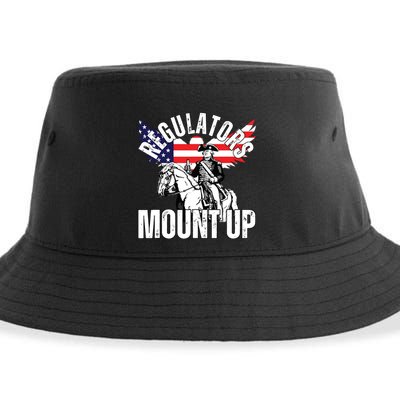 Regulators Funny 4th Of July Independence Day Eagle Sustainable Bucket Hat