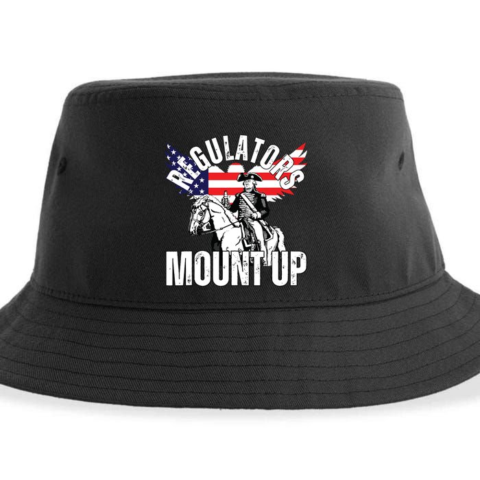 Regulators Funny 4th Of July Independence Day Eagle Sustainable Bucket Hat