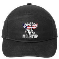 Regulators Funny 4th Of July Independence Day Eagle 7-Panel Snapback Hat