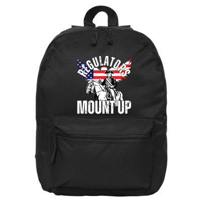 Regulators Funny 4th Of July Independence Day Eagle 16 in Basic Backpack