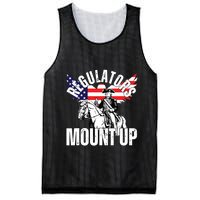 Regulators Funny 4th Of July Independence Day Eagle Mesh Reversible Basketball Jersey Tank