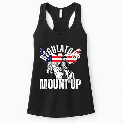 Regulators Funny 4th Of July Independence Day Eagle Womens Tank Top