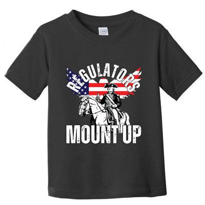 Regulators Funny 4th Of July Independence Day Eagle Toddler T-Shirt