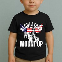 Regulators Funny 4th Of July Independence Day Eagle Toddler T-Shirt