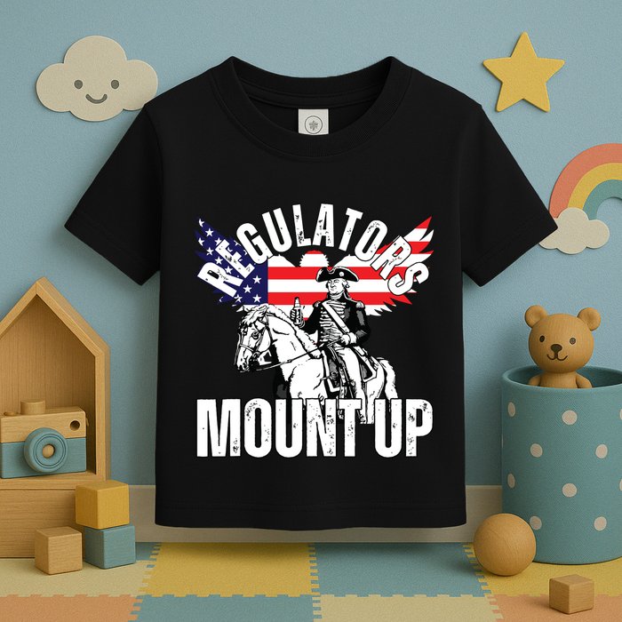 Regulators Funny 4th Of July Independence Day Eagle Toddler T-Shirt