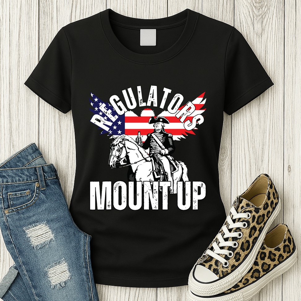 Regulators Funny 4th Of July Independence Day Eagle Womens T-Shirt