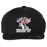 Regulators Funny 4th Of July Independence Day Eagle Wool Snapback Cap