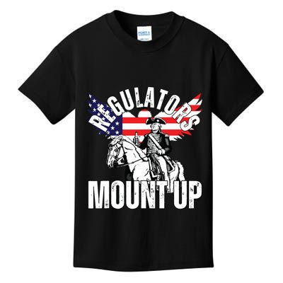 Regulators Funny 4th Of July Independence Day Eagle Kids T-Shirt
