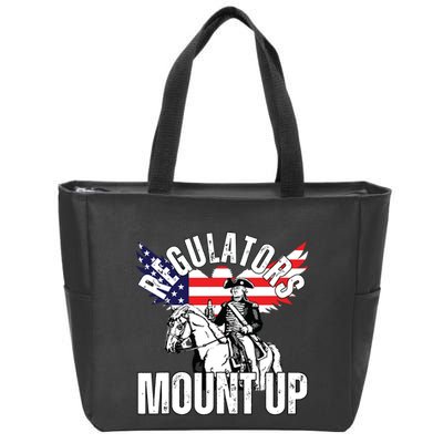 Regulators Funny 4th Of July Independence Day Eagle Zip Tote Bag