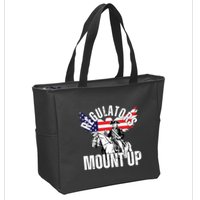 Regulators Funny 4th Of July Independence Day Eagle Zip Tote Bag