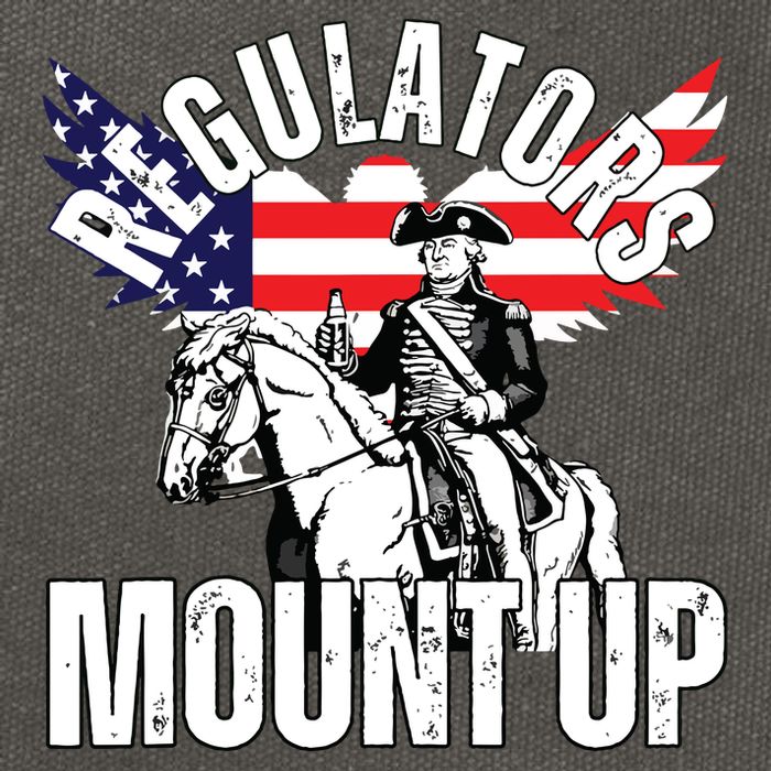 Regulators Funny 4th Of July Independence Day Eagle Cotton Canvas Backpack