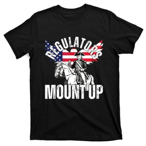 Regulators Funny 4th Of July Independence Day Eagle T-Shirt