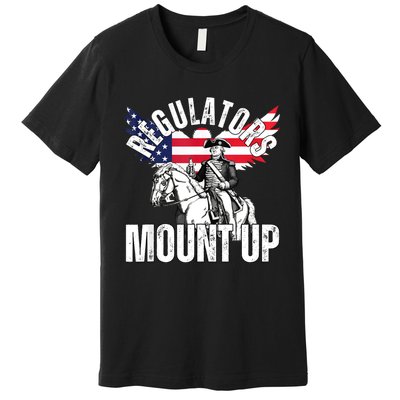 Regulators Funny 4th Of July Independence Day Eagle Premium T-Shirt