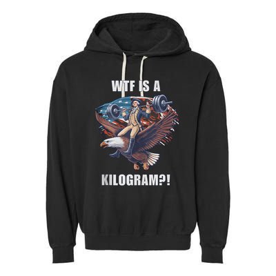Regulators Funny 4th Of July Independence Day Eagle Garment-Dyed Fleece Hoodie