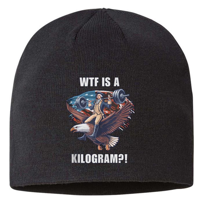 Regulators Funny 4th Of July Independence Day Eagle Sustainable Beanie
