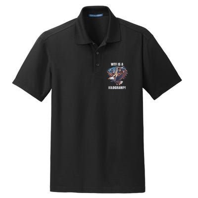 Regulators Funny 4th Of July Independence Day Eagle Dry Zone Grid Polo