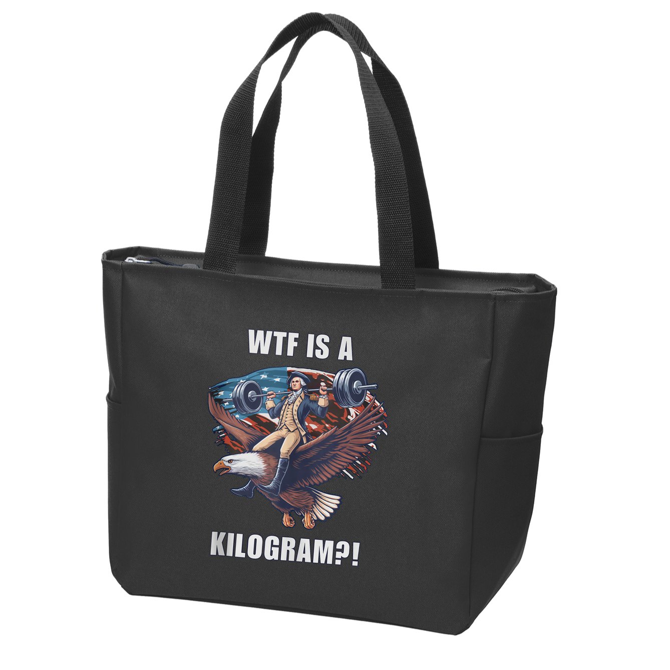 Regulators Funny 4th Of July Independence Day Eagle Zip Tote Bag