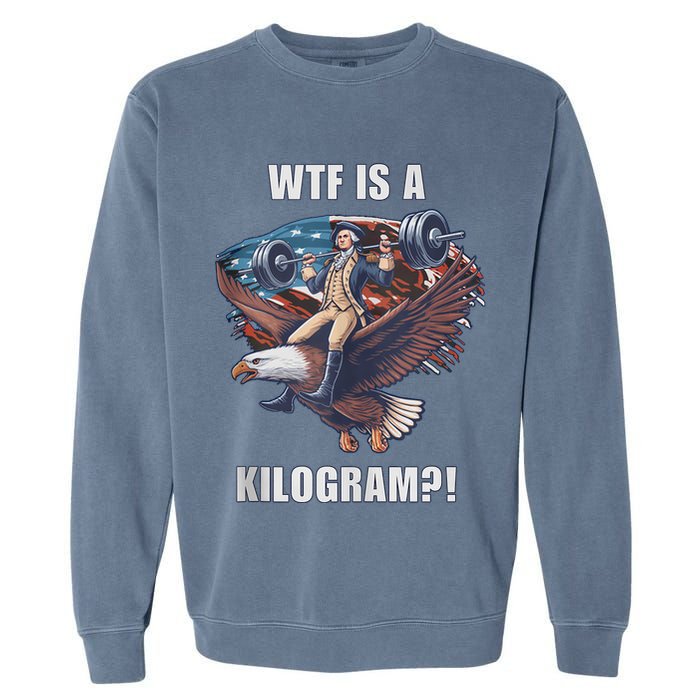 Regulators Funny 4th Of July Independence Day Eagle Garment-Dyed Sweatshirt