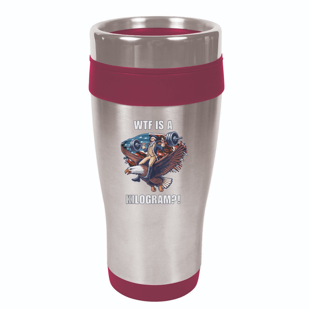 Regulators Funny 4th Of July Independence Day Eagle 16oz Travel Tumbler