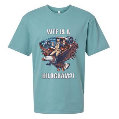 Regulators Funny 4th Of July Independence Day Eagle Sueded Cloud Jersey T-Shirt