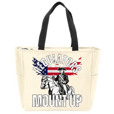 Regulators Funny 4th Of July Independence Day Zip Tote Bag