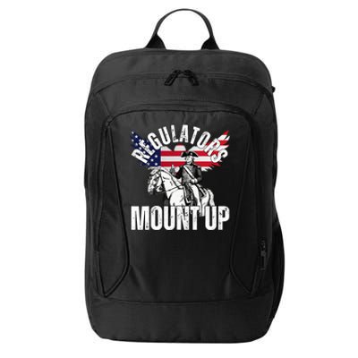 Regulators Funny 4th Of July Independence Day Eagle City Backpack