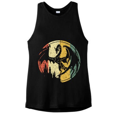 RPG Fantasy Anime Dragon Tabletop Board Game Gamer Gaming Ladies PosiCharge Tri-Blend Wicking Tank
