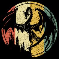 RPG Fantasy Anime Dragon Tabletop Board Game Gamer Gaming T-Shirt