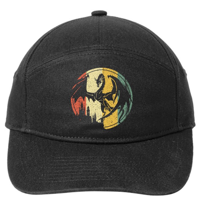 RPG Fantasy Anime Dragon Tabletop Board Game Gamer Gaming 7-Panel Snapback Hat
