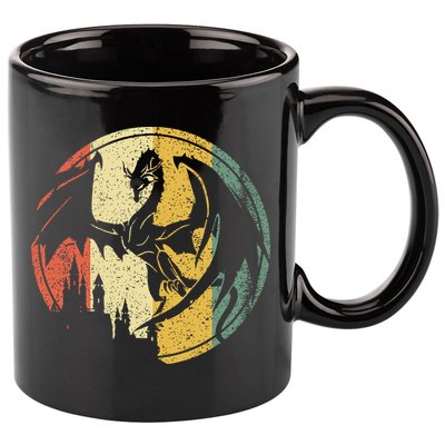 RPG Fantasy Anime Dragon Tabletop Board Game Gamer Gaming 11oz C Handle Ceramic Mug